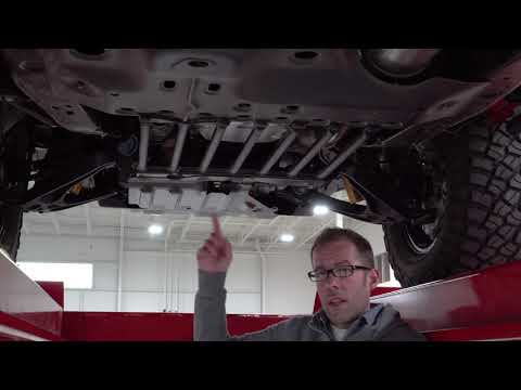 Hot Stamped Boron Steel Skid Plates for Chevy Colorado
