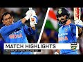 Kohli Dhoni Too Good For The Aussies Second Gillette ODI