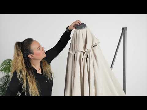 Een parasoldoek vervangen? Video instructie Tuinmeubelland