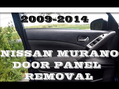 How to remove front door panel 2009-2014 Nissan Murano