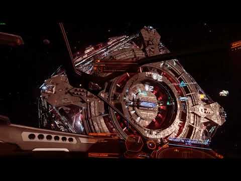Elite Dangerous - Docking at Magnus Gateway