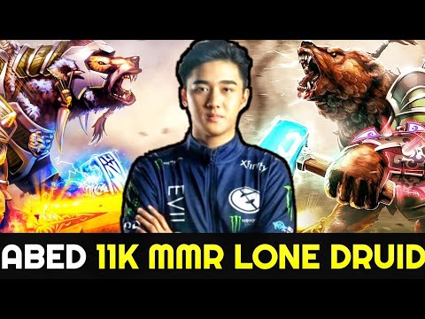 ABED 11K MMR Boss Back to Meta with forgotten hero Lone Druid 7.26 Dota 2