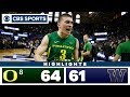 #8 Oregon vs Washington Highlights: The Ducks rally in 64-61 overtime win | CBS Sports