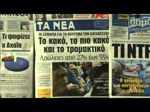 Greeks Angry, Confused Ahead of Sunday Referendum
