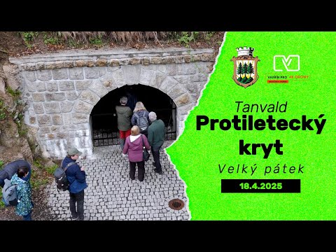 🕳️ Protiletecký kryt v Tanvaldu – podzemní památka 2. světové války 2025 4K/60FPS