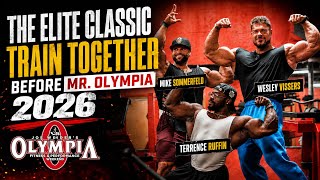 The Classic Physique Trio Back Workout / Ruff Diesel & Wesley Vissers & Mike Sommerfeld