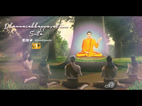 Dhammacakkappavattana Sutta Chanting with English Karaoke