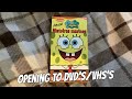 Opening To SpongeBob Sea Stories Bob L éponge Histoires Marines 2002 VHS Canadian French Copy