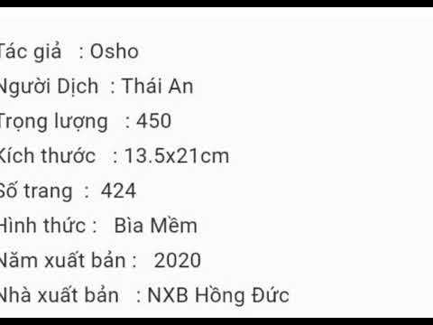 Osho suy ngẫm cuối cùng vào buổi tối