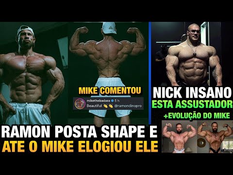 RAMON POSTS SHAPE AND RECEIVES HUGE SUPPORT FROM FANS + SCARY NICK WALKER + MIKE HAS EVOLVED WELL...
