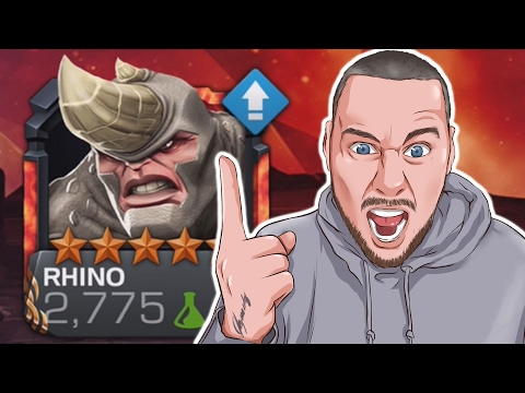 5 STAR RHINO LEVELLING UP | MARVEL Contest of Champions Gameplay