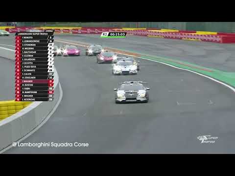Zware crash tijdens Lamborghini Super Trofeo in Spa-Francorchamps