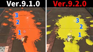 【ブキ調整多数】更新データVer.9.2.0の変更内容を比較【スプラ3アプデ】