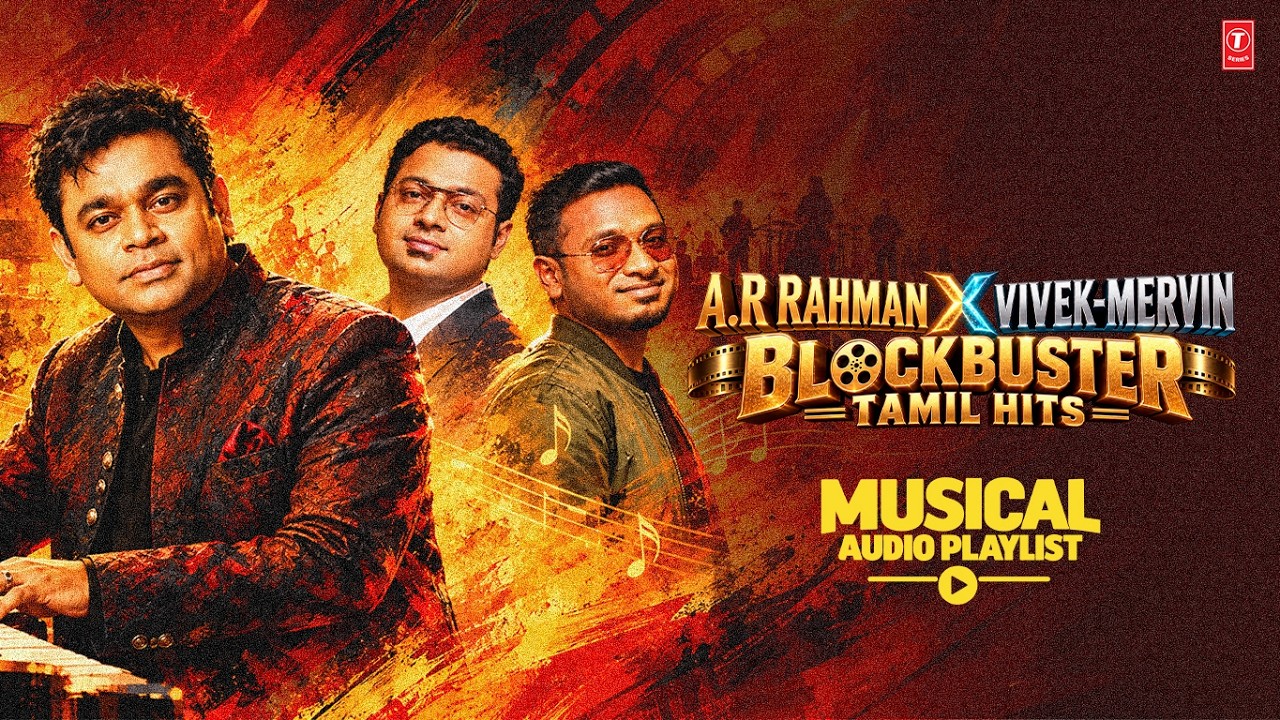 A.R Rahman X Vivek-Mervin Blockbuster Tamil Hits Musical Audio Playlist | Avalidam Sol | Chill Bro