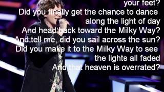 Matt McAndrew-Drops of Jupiter-The Voice 7[Lyrics]