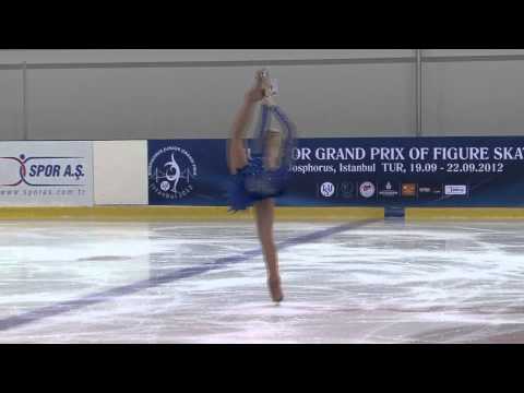 14 Rebecka EMANUELSSON (SWE) - ISU JGP Istanbul 2012 Junior Ladies Free Skating