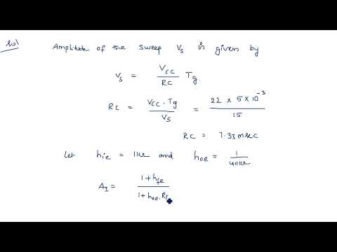 RC network with Sinusoidal Linear wave shaping PDC Lec 01