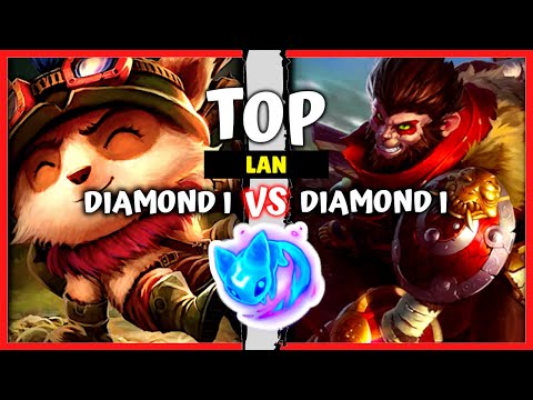 Diamond Teemo Top vs Wukong - LAN Rank S11
