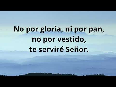 No por gloria ni por pan - Letra