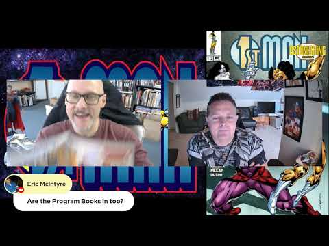 Join The Dennis and Andy Show as Andy unboxes 1stMan! Comic Books  to fulfill his Indegogo Camgaign!