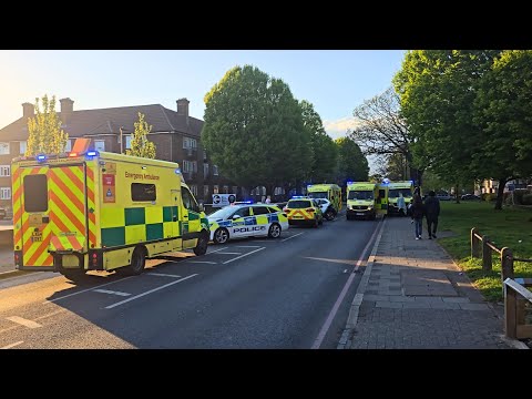 Emergency Services Respond To Major Accident on A21 London Road