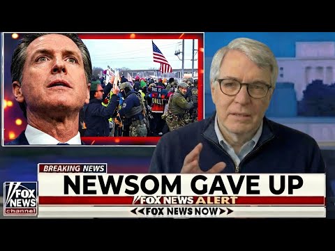 Newsom SURRENDERS as LAPD UNLEASHED to CRUSH Left Wing Protests!!!