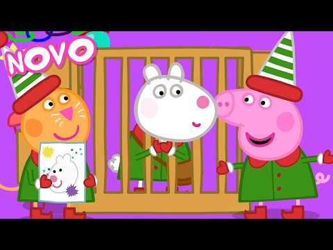 Capa de Peppa Pig Português Brasil | Travessos ou Bem-Comportados | NOVO Contos da Peppa Pig
