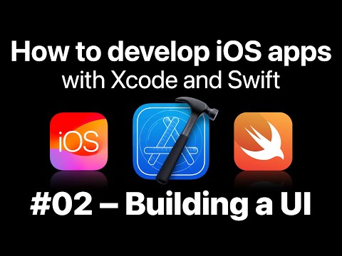 Learn how to develop iOS apps with Xcode and Swift – Building a UI 📱 (FREE beginner tutorial) thumbnail