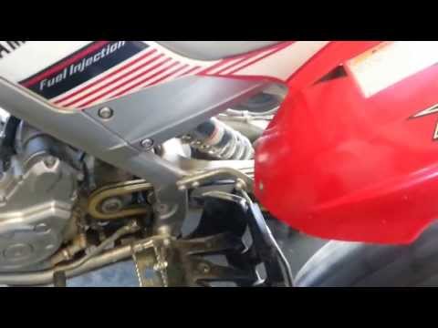 Raptor 700 Chain, Roller, Both Sprockets installed