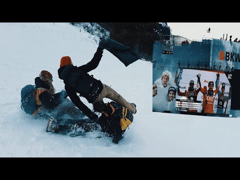 WORLDS’S CRAZIEST SKI RACE?! | LAUBERHORN WITH ATTAQUE