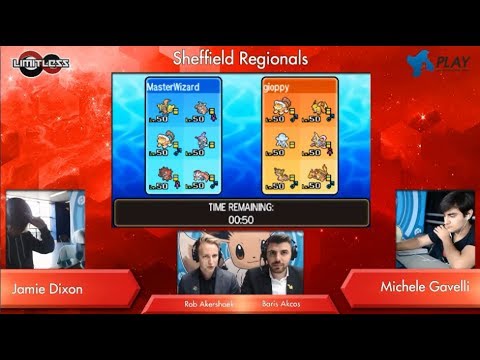Pokémon VGC 2018 Sheffield Regional Top 4B - Jamie Dixon vs Michele Gavelli