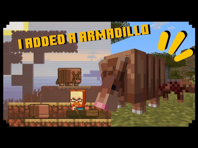 Minecraft on X: The armadillo received over 40% of the over 5