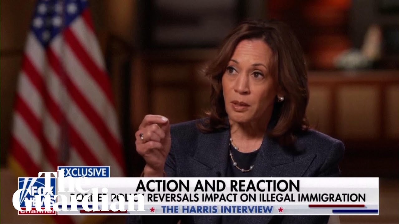 Kamala Harris grilled on immigration in Fox News interview