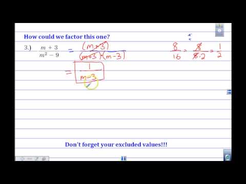 2014.03.31 Simplifying Rational Expressions [Al.1]