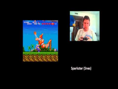 Surferbrg's Side Gaming Sparkster SNES