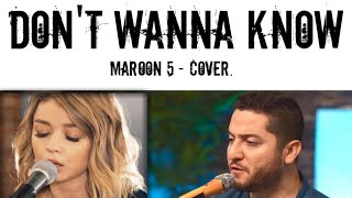 Don't Wanna Know - Maroon 5 (Boyce Avenue ft. Sara Hyland Cover)  [Pronunciación]