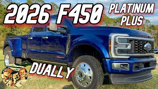 🔥2026 FORD F-450 PLATINUM PLUS FX4 | ARGON BLUE LUXURY DUALLY DIESEL TRUCK WITH 6.7L HIGH OUTPUT