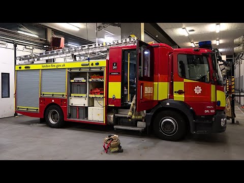 [MOBILISE-MOBILISE] Shoreditch Fire Station F241 Trumpets Turnout Tones | London Fire Brigade
