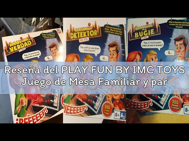 Vídeo relacionado con Juego de Mesa Familiar y para Niños La Máquina de la Verdad de Play Fun - IMC Toys