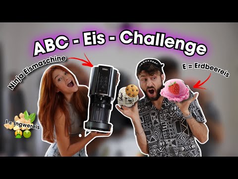 Wir machen aus dem ganzen ALPHABET EIS mit der NINJA EISMASCHINE 😳 | stineundmarc