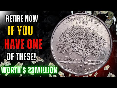 TOP 10 Most Valuable US State Quarters - High Grade Examples Sell for BIG Money!