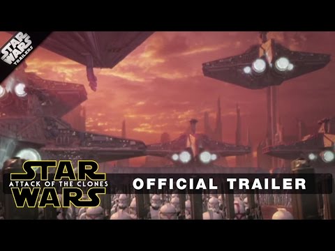 Trailer still: Obi-Wan’s starfighter over the rain-lashed oceans of Kamino