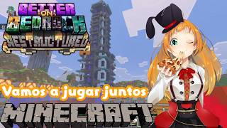 【#VtuberEspañol】Better on Bedrock: ¡Vamos a jugar juntos en el servidor! 🎮【#Minecraft】