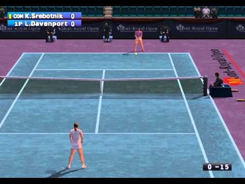 WTA Tour Tennis Playstation 2