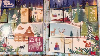 12/21/25 Caterpillar CrossStitch advent calendar Unboxing  #caterpillarcrossstitch  #adventcalender 