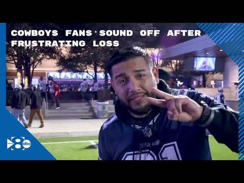 Cowboys fans voice their frustrations after playoff loss: 'Terrible since 1995'