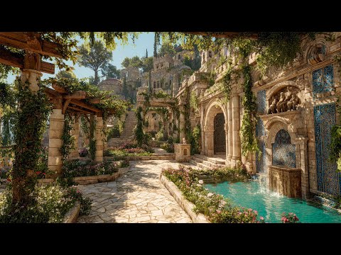 Hidden Medieval Garden Retreat: Medieval Soundscapes for Study, Focus