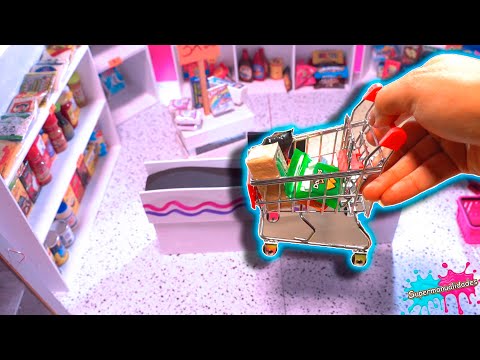 DIY Supermercado miniatura - Supermanualidades