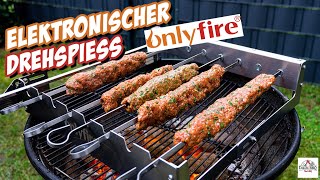 Rotisserie | Edelstahl Drehspieß von Onlyfire | Produktvorstellung von DADs BBQ