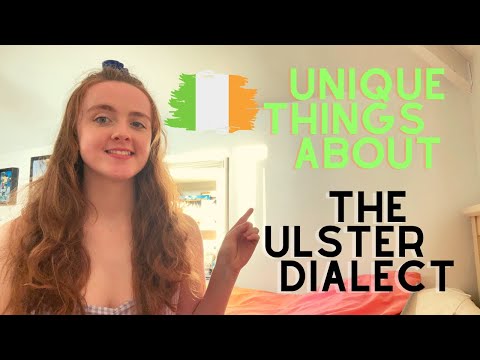 WORDS and VERBS from the ULSTER DIALECT! 💚